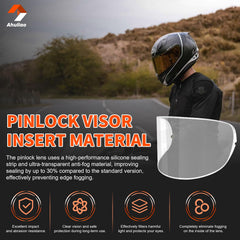 Ahuliao Pinlock EVO sealing strip closeup demonstrates improved seal and fog prevention.