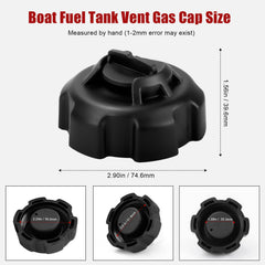 Ahuliao vent gas cap top view demonstrates manual venting action