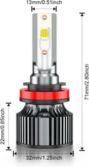 AHXLRLS waterproof design withstands rain and snow for consistent lighting.