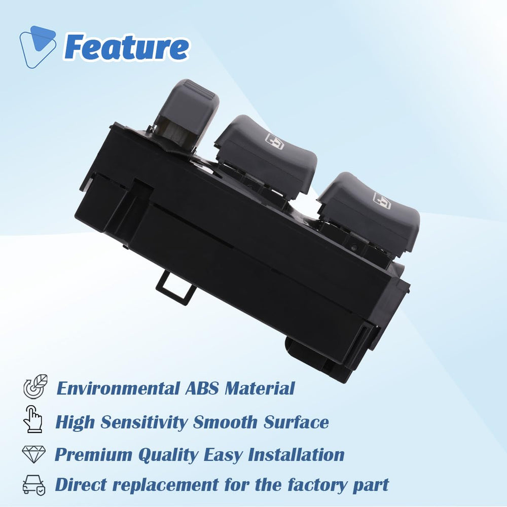 AiYiGu power window switch driver—seven-ten-pin connector for broad vehicle compatibility.