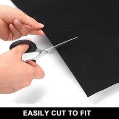 AiBOB oil spill mat being cut to fit a space