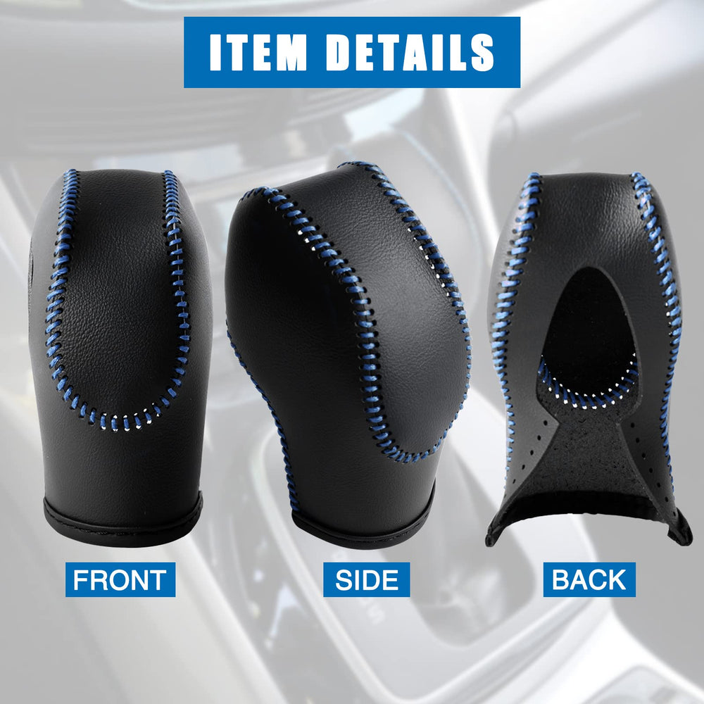 AICARS leather shift knob cover for Ford Fiesta offers quick DIY interior refresh.