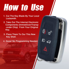 Aichiyu LR052905 easy installation key shell; no programming needed.