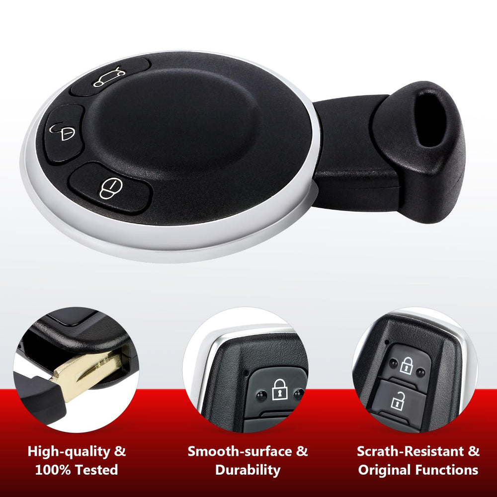 Aichiyu Mini Cooper remote internal chip and board revealed.