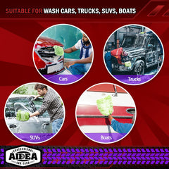 AIDEA high-density chenille fibers cleanse with less effort.