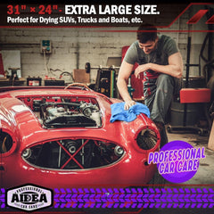 AIDEA absorbent towel up to 20x its weight for mess-free drying