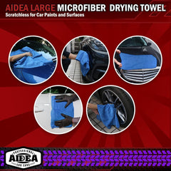 AIDEA multi-purpose towel ideal for wheels interiors and dashboards