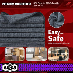 AIDEA microfiber cloths prevent scratching on surfaces while drying.