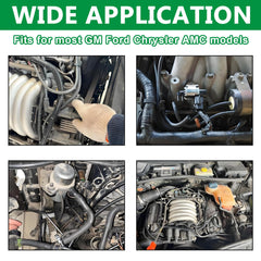 Aienxn comprehensive car maintenance vacuum kit for hoses.