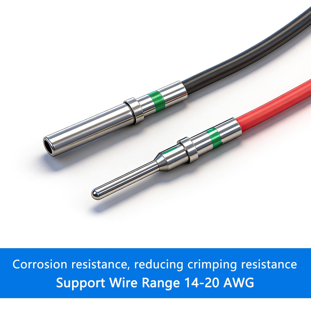 Aienxn nickel-plated tin bronze pins resist corrosion.