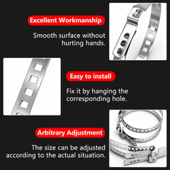 Aienxn non-slip handle for comfortable, torqueful tightening.