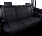 Aierxuan back seat cover for Chevy Silverado split bench protects seats from wear and spills.