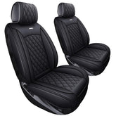 Aierxuan front-seat cover pair for Chevy Silverado with stylish stitching and protection.