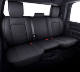 Aierxuan back seat cover for Dodge Ram protects upholstery with waterproof leather
