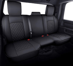 Aierxuan back seat cover for Dodge Ram protects upholstery with waterproof leather