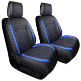 Aierxuan front-seat cover for Jeep Wrangler showing precise custom fit and protection.