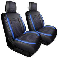 Aierxuan front-seat cover for Jeep Wrangler showing precise custom fit and protection.