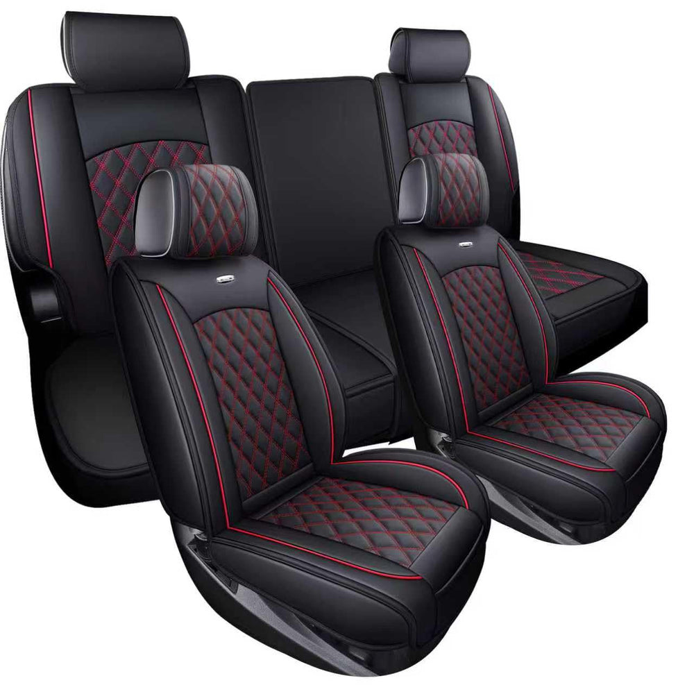 Aierxuan full set truck seat covers on front seats, durable protection.