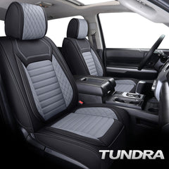 Aierxuan Toyota Tundra CrewMax front-right seat cover with waterproof protection.