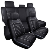 Aierxuan Tundra full set seat covers protect front and rear seats.