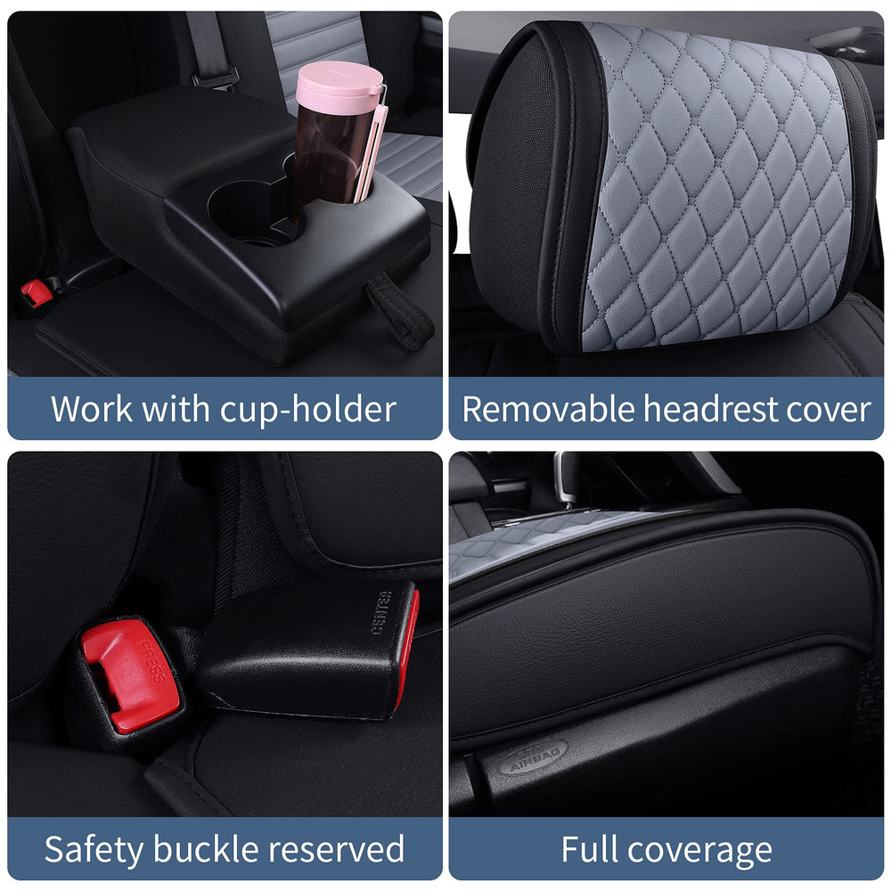 Aierxuan Tundra seat covers installation under 25 minutes without tools