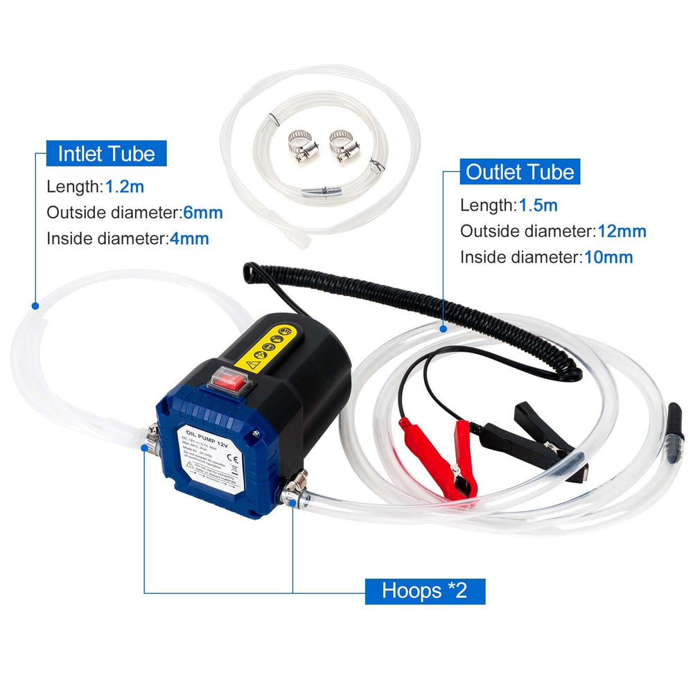 AIGMlSON oil-change-pump-extractor tubes enabling quick fluid connections