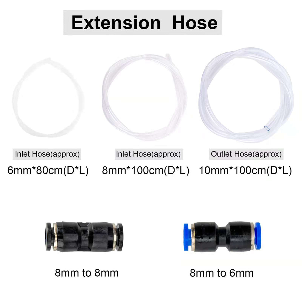 AIGMlSON 6mm inlet hose for flexible oil access.