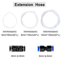 AIGMlSON 6mm inlet hose for flexible oil access.