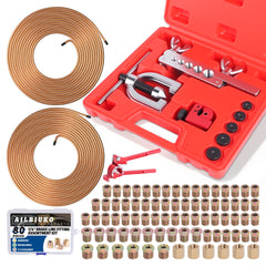 Ailbiuko flaring tool kit for precise brake line flares and secure connections