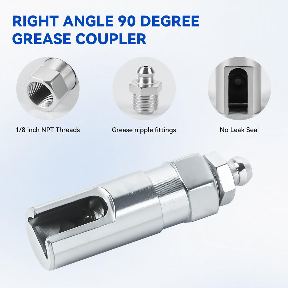 AILEDWER needle dispenser keeps grease tips organized for quick changes.