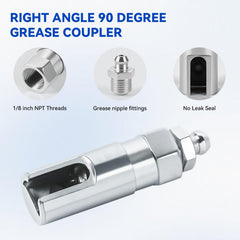 AILEDWER needle dispenser keeps grease tips organized for quick changes.
