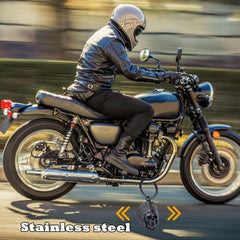 AilRabbit durable stainless steel exterior resists rain and everyday riding.