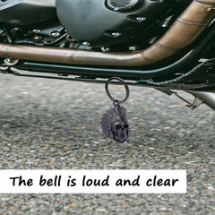 AilRabbit gift ready skull bell enhances bike style and mood.