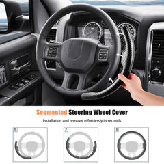 Aimato easy to clean steering wheel accessory keeps the look like new.