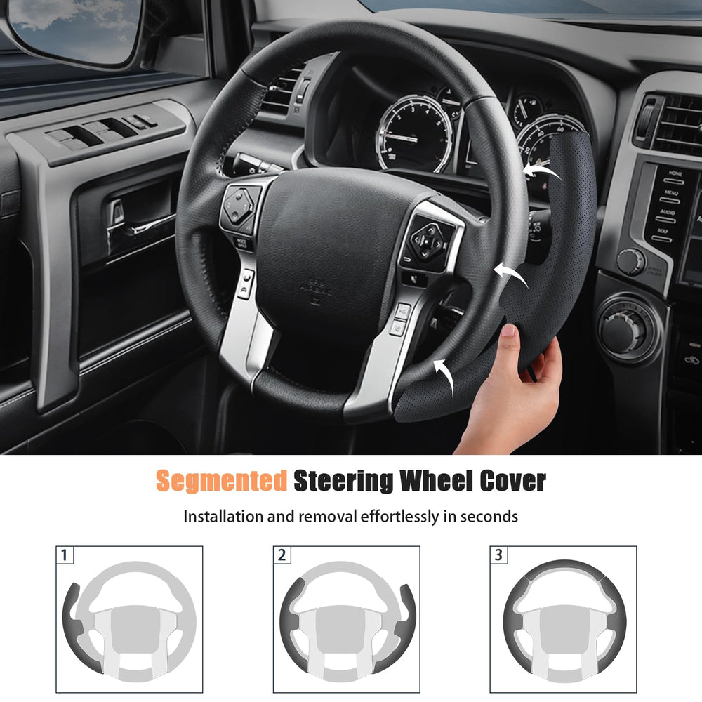 Scratch-resistant surface from Aimato protects steering wheel effectively
