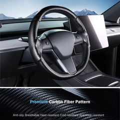 Aimato easy-clip install steering cover requires no tools.