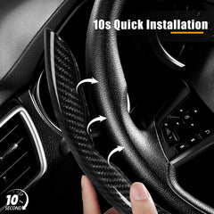 Aimato wheel cover in use delivering a confident, non-slip grip.