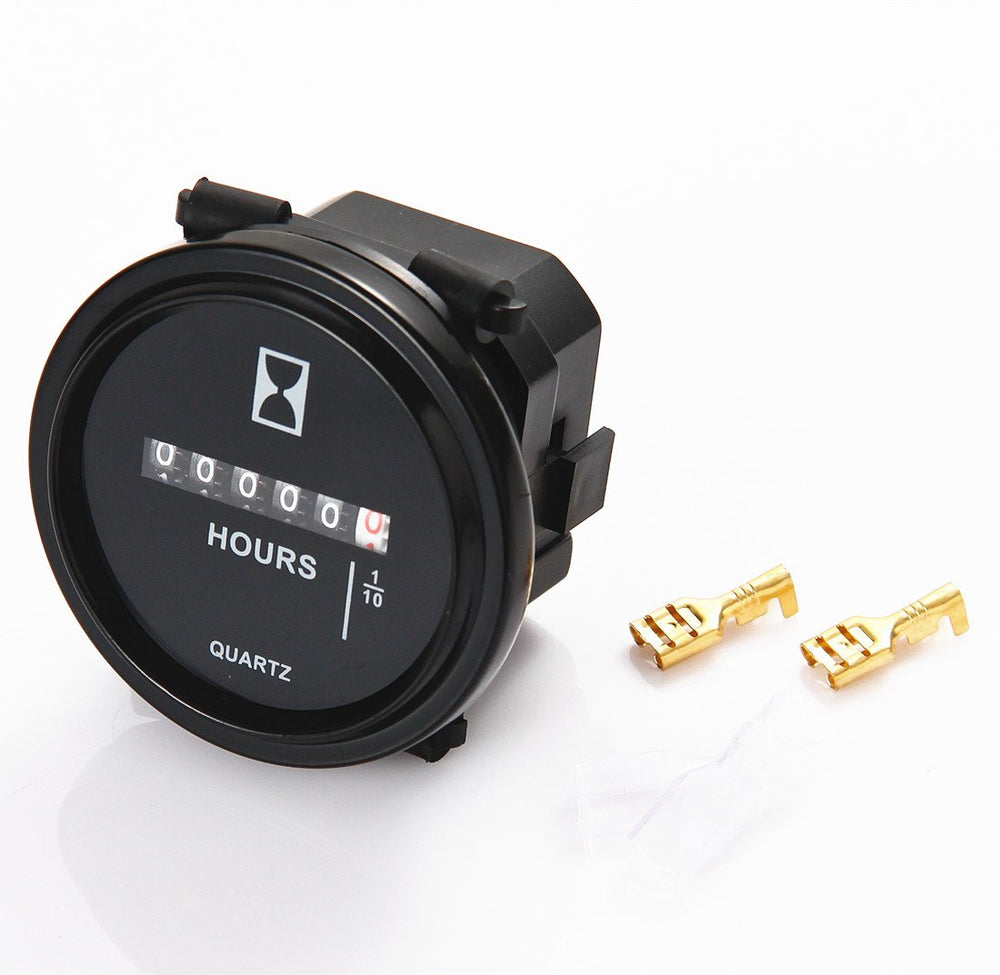 AIMILAR hour meter durable body resists vibration, moisture, and dust