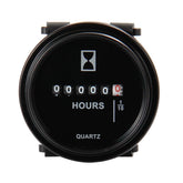 AIMILAR mechanical hour meter front view with compact design for easy mounting