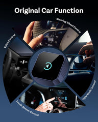 Aimoon 2026 chipset delivers responsive CarPlay performance.