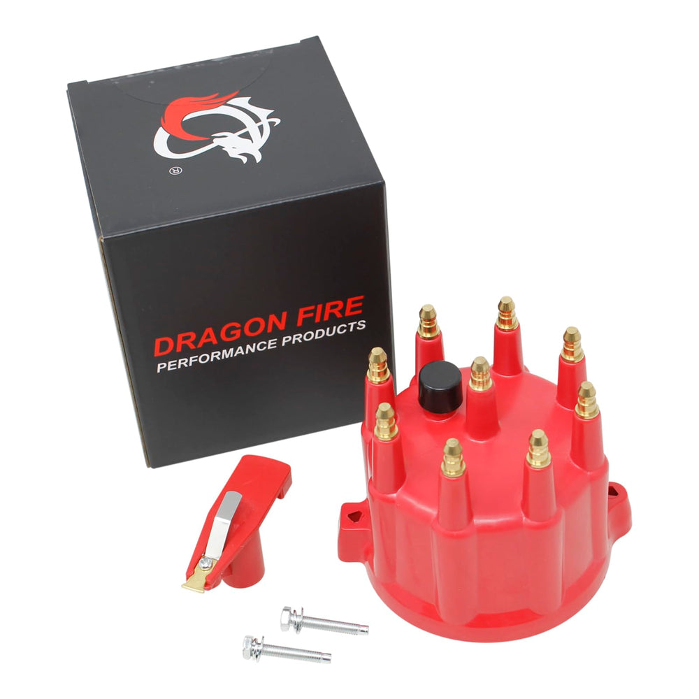 AIP Electronics Dragon Fire cap and rotor kit, front view showing rugged weatherproof design.