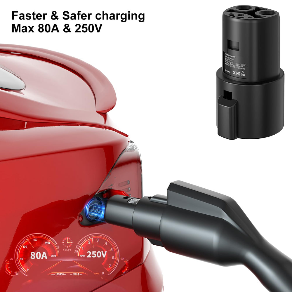 Aipechy compact design fits neatly in a glove box for travel charging