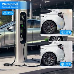 Aipechy locking mechanism keeps a secure connection with the Tesla port