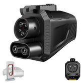 Aipechy Tesla-to-CCS1 adapter front view for fast charging on the go.