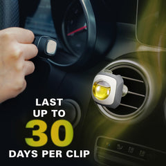 Air Jungles Serene Summer Scent odor-eliminating clips for daily commuting