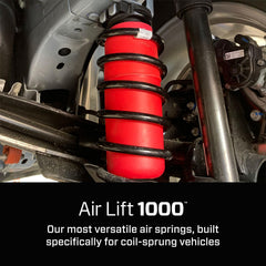 Lifetime warranty supports long term confidence in Air Lift 1000 kit