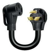 air2yun EV adapter closeup showing sturdy molded connectors for safe charging