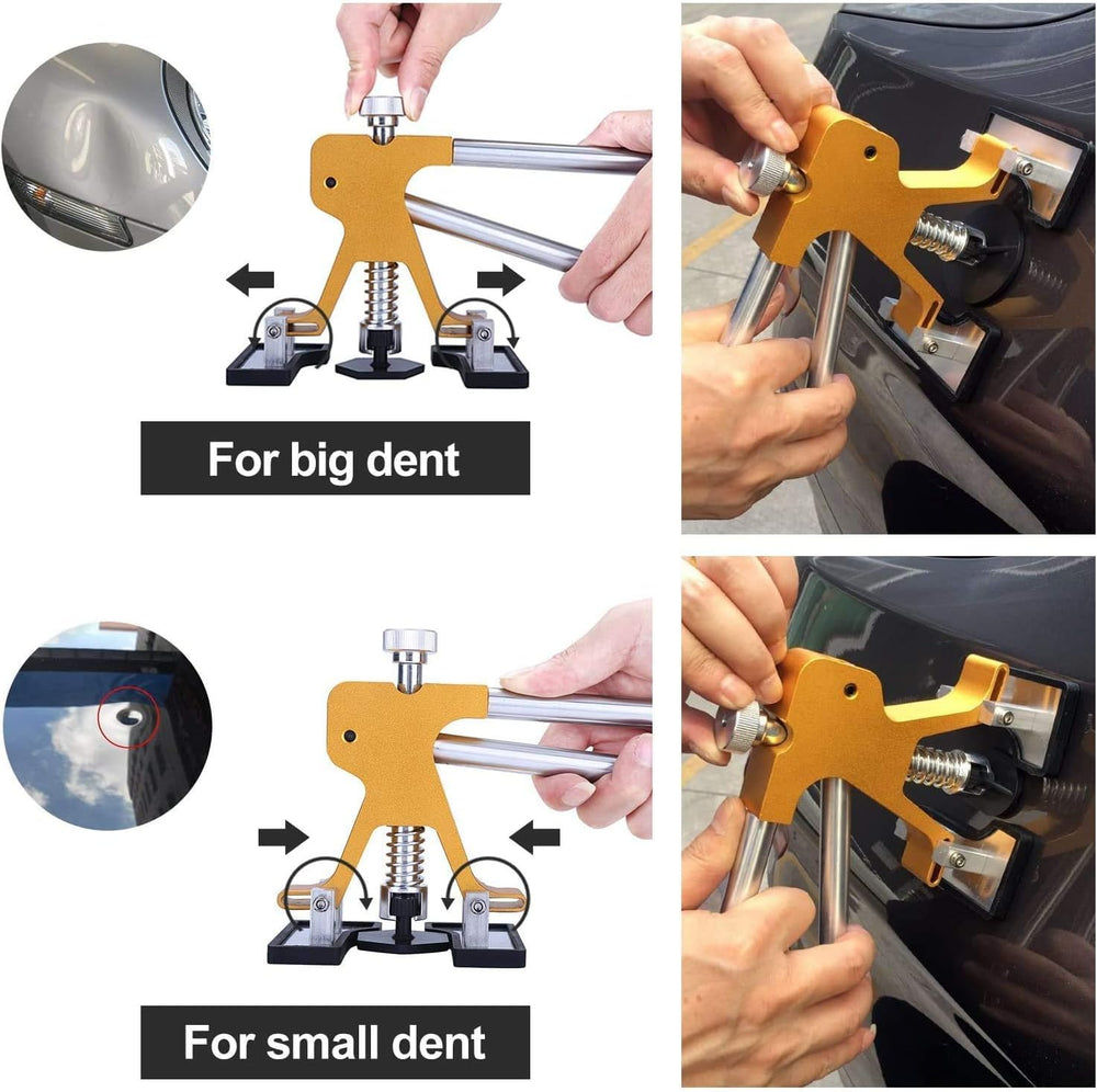 AIRERVO 100W glue gun in use for dent pulling