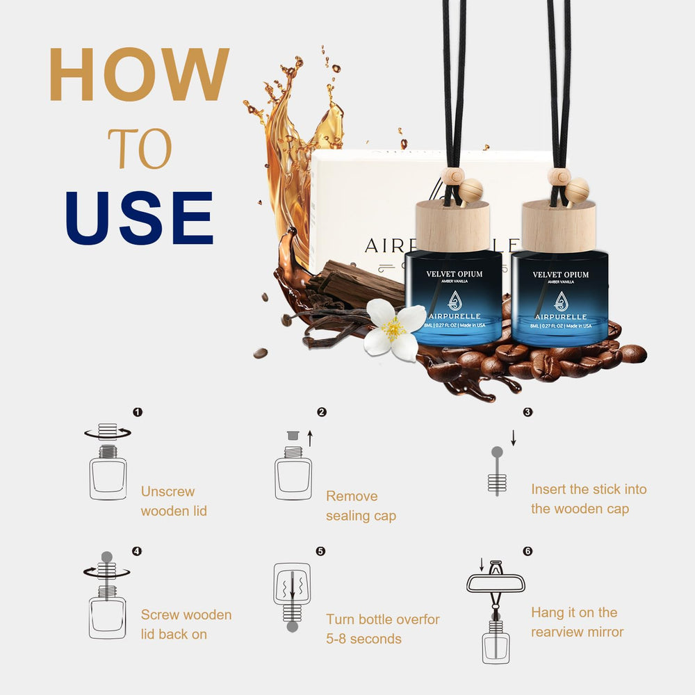 AirPurelle USA-made label and packaging signaling quality and safe materials.