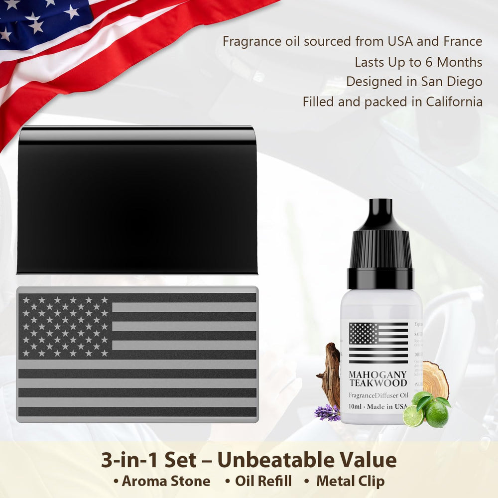 AirPurelle USA-made packaging highlighting premium scent.